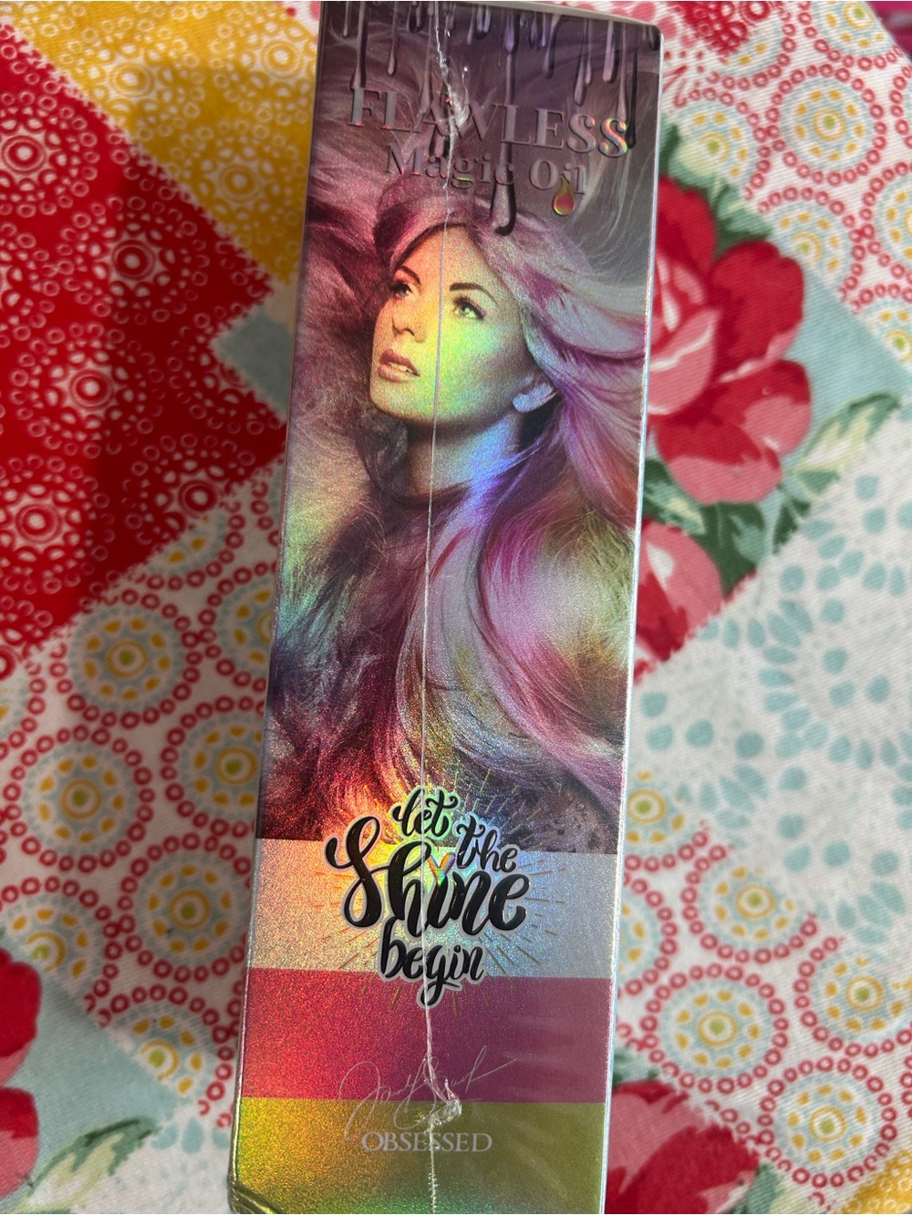 LAWLESS Hair Oil Serum — Pink Multicolor Shine